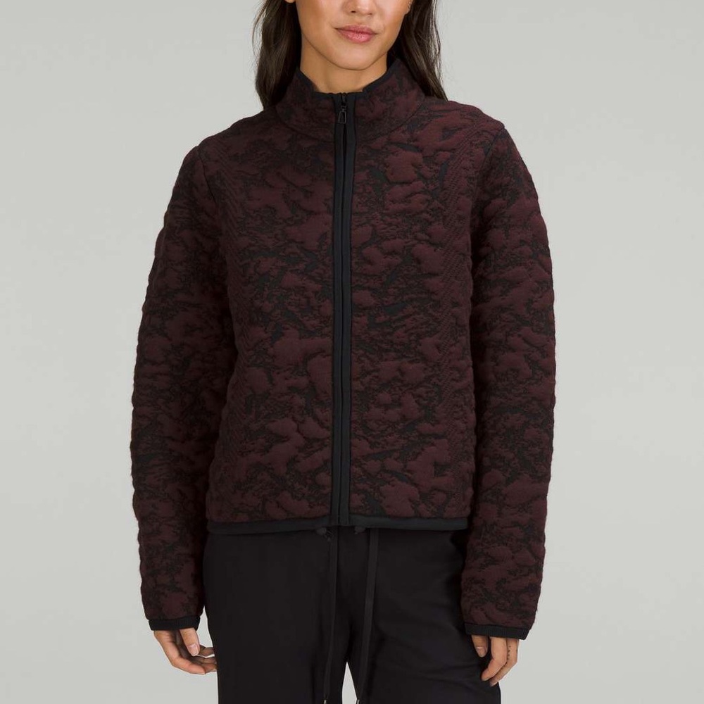 NWOT lululemon textured sweater jacket